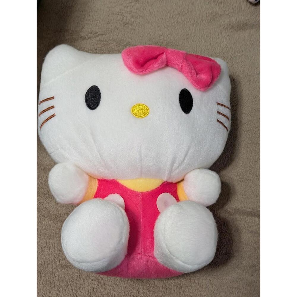 Sanrio HELLO‎ KITTY PLUSH TOY Pink Ribbon